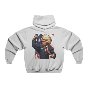 Donald Trump Patriotic Strength Hoodie - Bold American Spirit